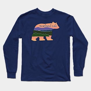 Newfound Lake Bear Long Sleeve T-Shirt